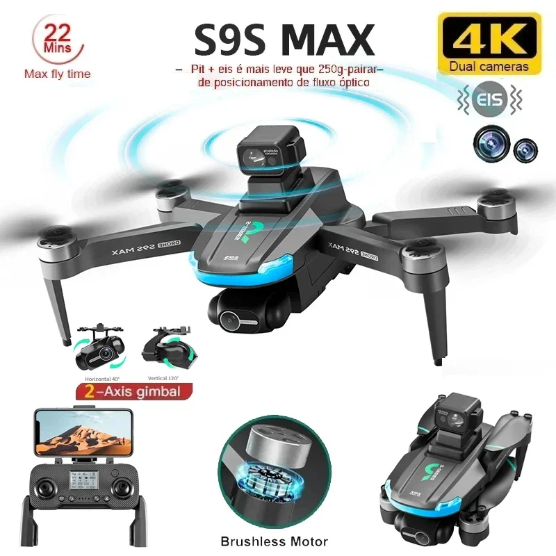 Drone Lidar - 새로운 S9S MAX 미니 드론 4K