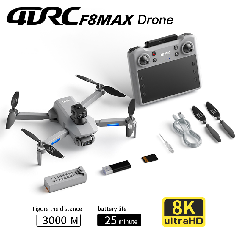 Drone Lidar - F8 MAX GPS 드론 전문가용 8K