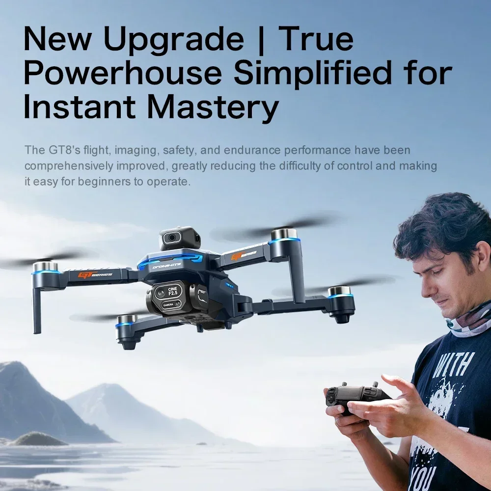 드론 4K HD GT8 카메라 장애물 회피 항공 사진  - Drone Multispectral 리뷰 및 가격