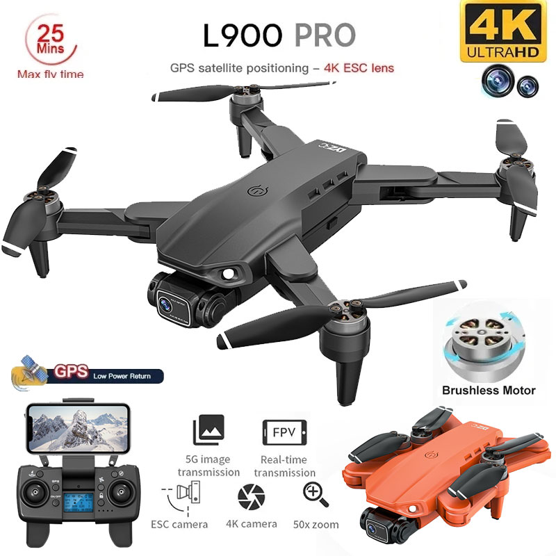 L900 Pro GPS 드론 4K 전문 HD 듀얼 카메 - Drone Lidar 리뷰 및 가격